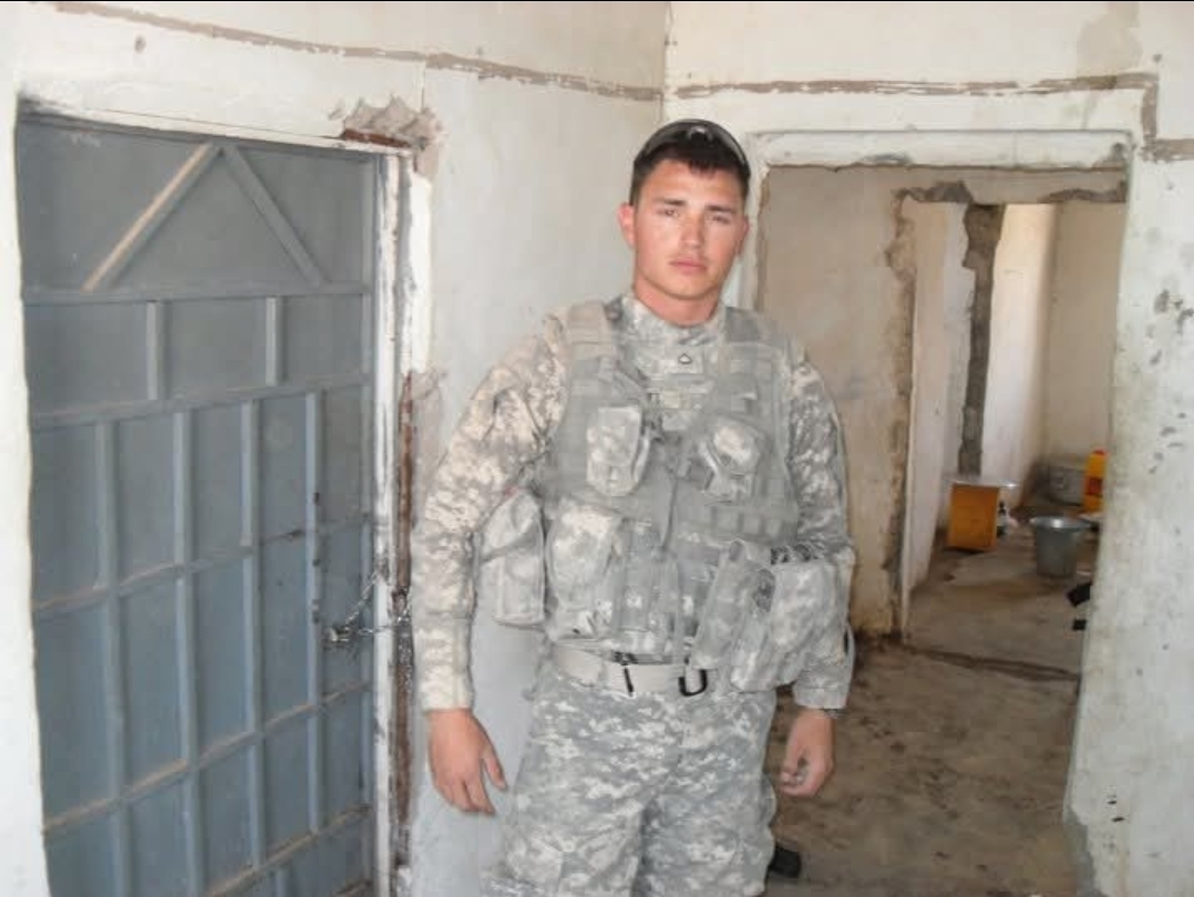 Jacob Leavitt during his service in the United States Army